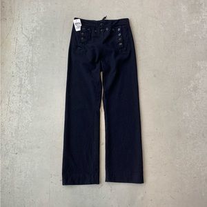 Vintage 80's US Navy Wool Flared Trousers